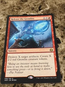 RELEASE THE GREMLINS Magic The Gathering Aether Revolt - Imagen 1 de 2
