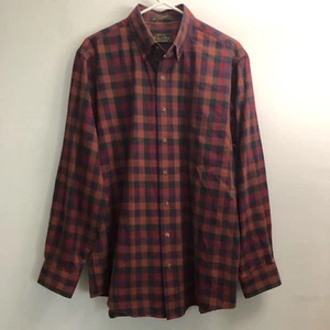 Orvis Herren Button Down Hemd Größe Large Wolle Signature Collection kariert - Bild 1 von 6
