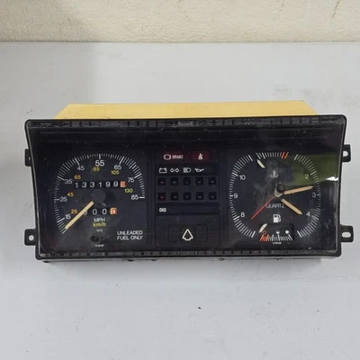 133199 Mile Dash Gauge Instrument Cluster Speedo VW Rabbit MK1 Gas Clock - Image 1 of 4