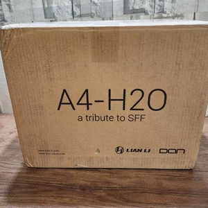 Lian-Li A4-H20A4 Aluminiowa obudowa komputera Mini-ITX - srebrna - Zdjęcie 1 z 12