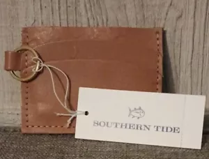 Jack Foster x Southern Tide Leder Schlüsselanhänger Kartenetui neu mit Etikett - Bild 1 von 2