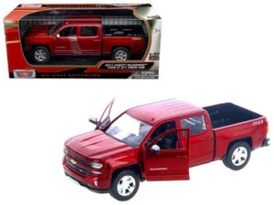 2017 Chevrolet Silverado 1500 LT Z71 Crew Cab Metallic Red 1/27 Diecast Model Ca - Picture 1 of 1