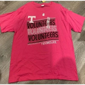 Pink Tennessee Volunteers Shirt Size Large - Picture 1 of 2