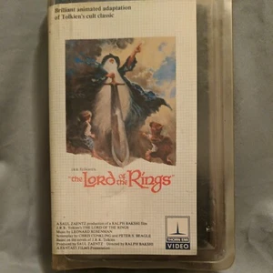 Lord Of The Rings 1978 Animated Film Ralph Bakshi Thorn Video VHS Clamshell - Picture 1 of 3