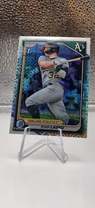 Ryan Lasko 2024 Bowman Chrome Mega  Mojo Refractor 1st Bowman BCP-105 - Picture 1 of 2