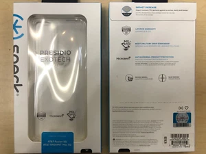 Estuche transparente Speck Presidio EXOTECH para AT&T Fusion 5G / Radiant Max 5G - Imagen 1 de 4