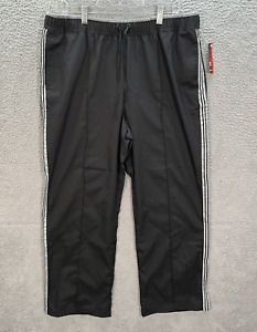 SJB Active Pants Womens 1X Black Gray Track Pant Jogging Running Gym Athleisure