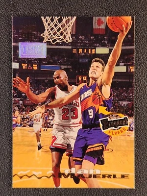 1993-94 Topps Stadium Club #353 Dan Majerle com Michael Jordan edição de 1º dia SSP - Imagem 1 de 2