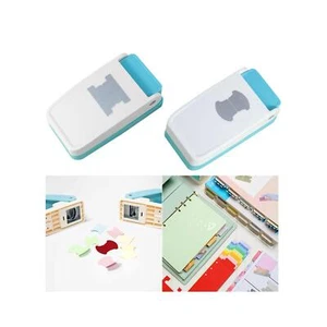 Generic Tab Punch Loose Leaf Separator Label Punch Craft Paper DIY Scrapbook - Picture 1 of 8