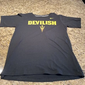 nike t shirt youth large black Devilish - Picture 1 of 4