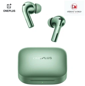 OnePlus Buds 3 [Vert, NEUF] Écouteurs sans fil avec double pilote IP55 ENC ANC - Photo 1 sur 7