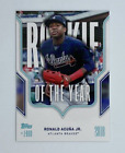 2023 Topps X J-Rod Ronald Acuña Jr. Rookie Of The Year Baseball Card Braves #R-7
