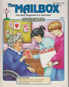 The Mailbox Intermediate February March 1998 Writing Poetry, Electricity, Fabulo - Imagen 1 de 1