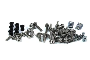 CBR 600F Stainless Fairing Bolts & Dzus Studs for Honda CBR 600f Hurricane F1 - Picture 1 of 8