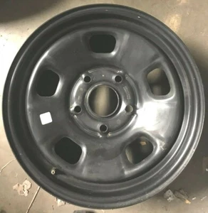 2013-2012 DODGE RAM 1500 PICKUP Factory Original Black Steel Wheel 17" Rim 2449 - Picture 1 of 1