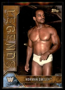 2017 Topps Legends WWE Wrestling BRONZE Parallel #68 Norman Smiley - Picture 1 of 2