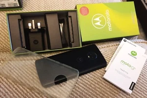Motorola Moto G6 (XT1925-5) 32GB Unlocked Smartphone Dual Sim Black Fully Boxed - Picture 1 of 3