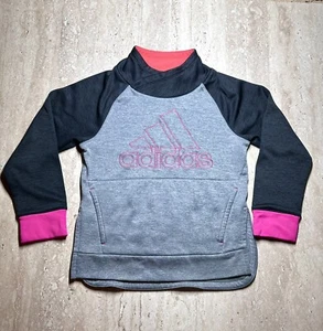 Girls adidas pullover hoodie Size 7/8 Ch - Picture 1 of 3