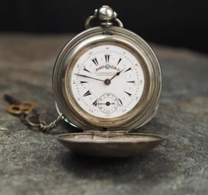 Reloj de bolsillo K. Serkisoff & Co hecho por BILLODES (principios de ZENITH) - Imagen 1 de 4