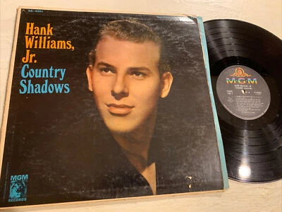 Hank Williams Jr. Country Shadows LP MGM Stereo VG - Image 1 of 4