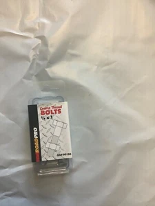 10packs 1/4x 1" Hex Head Bolts Stainless Steel Threaded with nuts Qty 3 30 set - Picture 1 of 2