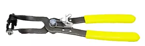 *NEW* Snap-On HOSE CLAMP PLIERS HCP11HV 8" *HI-VIZ YELLOW HANDLES* - Picture 1 of 3