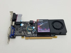 MSI Nvidia GeForce GT 220 1 GB DDR3 PCI Express x16 2.0 Desktop Video Card - Picture 1 of 3