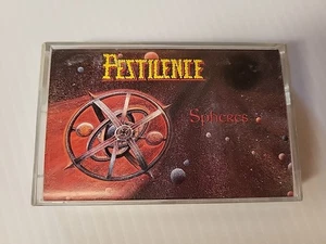 PESTILENCE Spheres Cassette Tape Original 1993 Roadrunner Records Rare Metal - Picture 1 of 9