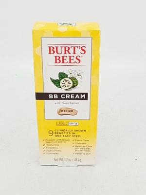 Burts Bees Bb Cream SPF 15 Medium Noni Extract 1.7 oz BB1/26 - Image 1 of 4