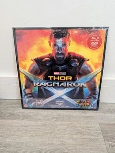 Thor Ragnarok Big Sleeve EditionBlu Ray, DVD & 12" Art Cards New Sealed - Picture 1 of 5