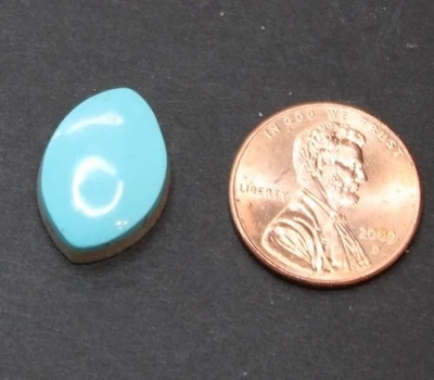 ROBIN EGG BLUE Turquoise Cabochon As close as you can get to Perfect Coloring!! - Image 1 of 2