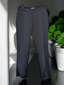 Laura Ashley Black Chino Trousers UK 12 EU 38 US 8 FR 40 - Picture 1 of 8