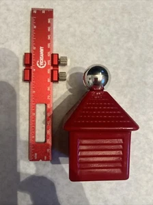 Avon's Red Weather Vane Decanter/Cologne Bottle Vintage Collectable - Picture 1 of 7