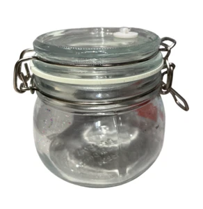 Brand New IKEA KORKEN Clear Jar With Lid 0.5 L (17 Oz) 202.279.84 - Foto 1 di 6