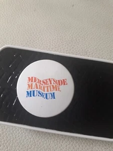 Merseyside Maritime Museum Vintage Badge - Picture 1 of 3