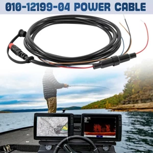 For GARMIN STRIKER 4 4cv 4dv 5cv 5dv 7cv 7dv Power/Data Cable 4-Pin 010-12199-04 - Foto 1 di 16
