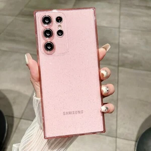 Per Samsung S25 S24 S23 Ultra S22 S21 FE A55 In silicone Antiurto Custodia Cover - Zdjęcie 1 z 17