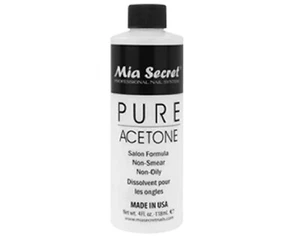 Mia Secret Professional Nail System Pure Acetone 4oz - Afbeelding 1 van 1