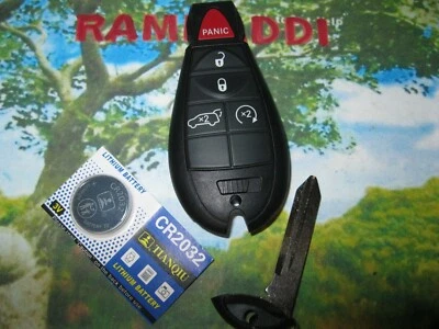 100% OEM Unlocked Fobik JEEP 11/13 GRAND CHEROKEE 56046735 Remote Fob IYZ-C01C - Image 1 of 4