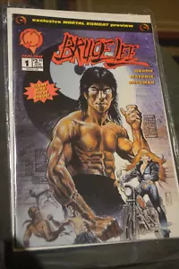 Bruce Lee #1Comic Book (1994 Malibu) Exclusive Mortal Kombat Preview! VF+ - Picture 1 of 3