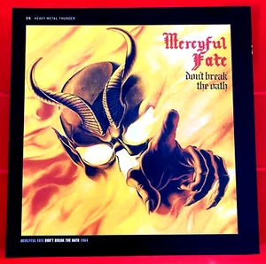 Mercyful Fate Don't Break The Oath Album Cover Art PICTURE / PRINT 7" x 7" - Picture 1 of 3