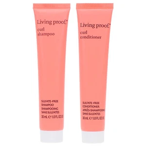 Living Proof Curl Shampoo 1 oz & Curl Conditioner 1 oz Combo Pack - Picture 1 of 8
