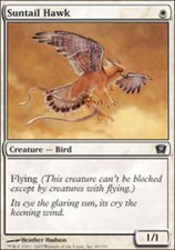 4x Suntail Hawk MTG 9th Edition NM Magic Regular