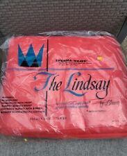 Vintage Beacon Blanket Pink 72"x 90" NOS Factory Sealed Lindsay Therma-Weave 60s