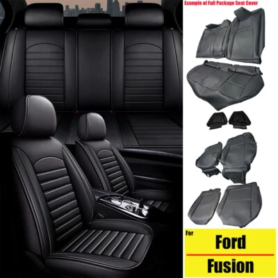 (All inclusive Custom)Car 5-Seat Covers Cushion Pad For Ford Fusion 2013-2020 - Image 1 of 4