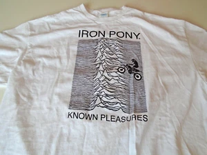 Iron Pony T-Shirt Mens 2XL Motorsport Dirt Bike Motorcross White honda racing - Picture 1 of 5