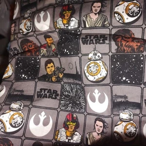 Star Wars Last Jedi Resistance Character 40"x 70" 100% Cotton Fabric - Picture 1 of 1