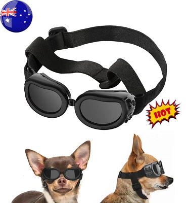 Protection Small Doggles Dog Sunglasses Pet Goggles UV Sun Glasses Eye Wear New - image 1 of 4