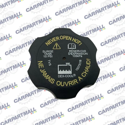 07-09 Saturn Aura Engine Radiator Coolant Reservoir Tank Cap Lid 15075118 OEM - Imagem 1 de 4