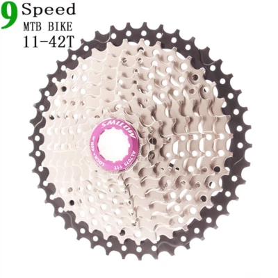 MTB Bike 9s 27s 9Speed 11- 42T Freewheel Mountain Bicycle Cassette Wide Ratio - Image 1 of 4